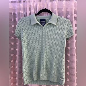 Ralph Lauren Cable Knit Polo